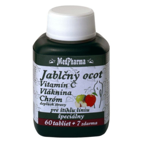 MedPharma Jablečný ocet+vlák.+vit.C+chrom 67 tablet