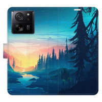 Flipové puzdro iSaprio - Magical Landscape - Xiaomi 13T / 13T Pro