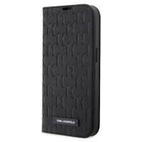 Diárové puzdro Karl Lagerfeld na Apple iPhone 14 Pro Max KLBKP14XSAKLHPK Saffiano Monogram Book 