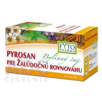 FYTO Bylinný čaj PYROSAN pre žalúdočnú rovnováhu