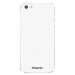 Plastové puzdro iSaprio - 4Pure - bílý - iPhone 5/5S/SE