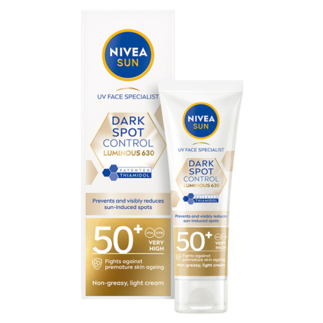 NIVEA Sun Luminous630 Pleťový krém na opaľovanie OF 50+ 40 ml