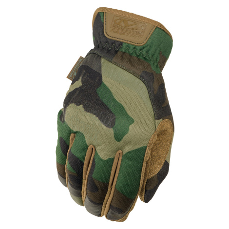 MECHANIX Zimné rukavice FastFit - Woodland Camo L/10