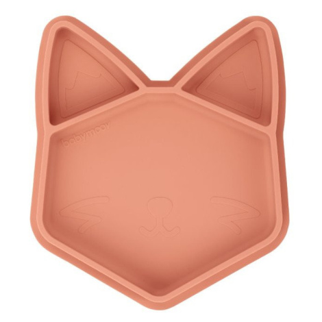 BABYMOOV Silikónový tanier ISY´PLATE Fox