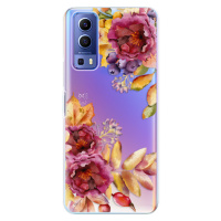 Odolné silikónové puzdro iSaprio - Fall Flowers - Vivo Y72 5G