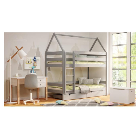 Detská poschodová posteľ - 200x90 cm
