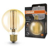 Osram Vintage 1906 E27 8,8W LED G80 822 dim zlatá