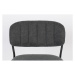 Tmavosivé barové stoličky v súprave 2 ks 89 cm Jolien – White Label