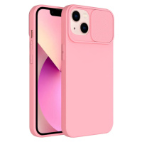 Silikónové puzdro na Apple iPhone 14 Pro Slide TPU ružové