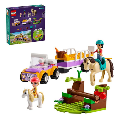Lego 42634 Príves s koňom a poníkom