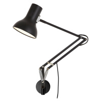 Anglepoise Type 75 Mini nástenné s ramenom, čierna