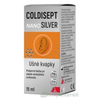 Coldisept nanoSilver ušné kvapky 15ml