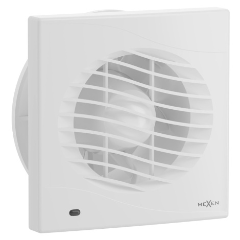 Mexen DXS, kúpeľňový ventilátor so snímačom pohybu a časovačom, priemer 120mm, biela, W9603-125-