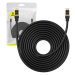 Kábel Baseus Network cable cat.8 Ethernet RJ45, 40Gbps, 10m (black)
