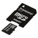 Karta TRANSCEND MicroSDHC 4GB Class 4 + adaptér