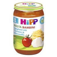 HIPP Pasta bambini Paradajky so špagetami a Mozzo. 220 g