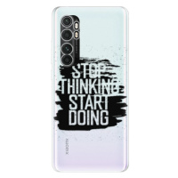 Odolné silikónové puzdro iSaprio - Start Doing - black - Xiaomi Mi Note 10 Lite