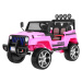 mamido  Elektrické autíčko Jeep Raptor 4x4 ružové