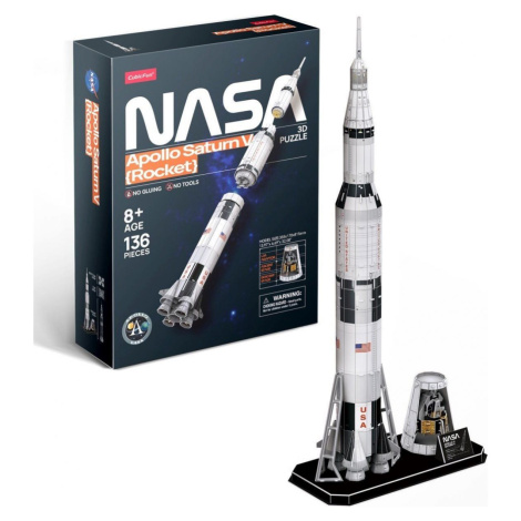 Cubicfun Puzzle 3D Nasa Saturn V Rocket 136 dielikov