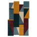 Ručně všívaný kusový koberec Abstract Shuffle Shaped Multi - 120x180 cm Flair Rugs koberce