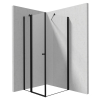 DEANTE/S - Sprchovací kút pevná stena 140, výklopné dvere 100 KTSUN43P+KTS_N34P KERRIA/0496