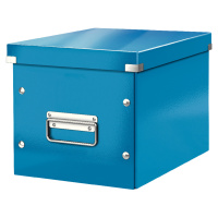 LEITZ Štvorcová krabica Click&Store, veľkosť M (A5), modrá
