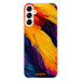 Odolné silikónové puzdro iSaprio - Orange Paint - Samsung Galaxy A14 / A14 5G