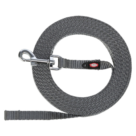 TRIXIE Tracking leash stopovacie vodítko pre psy, odľahčené XS–S 5m / 10mm, graphite