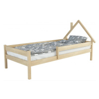 Detská posteľ Domček s komínom- rôzne rozmery Veľkosť: 180x80