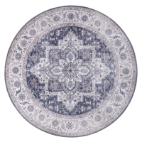 Kusový koberec Asmar 104003 Mauve / Pink kruh Rozmery kobercov: 160x160 (priemer) kruh