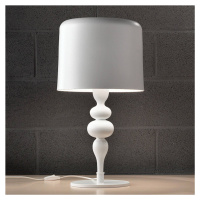 Stolová lampa Eva TL3+1G 75 cm, biela