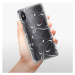 Odolné silikónové puzdro iSaprio - Fancy - white - Xiaomi Mi 8 Pro