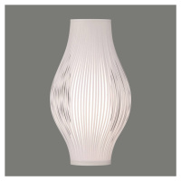 Stolná lampa Murta, 51 cm, biela