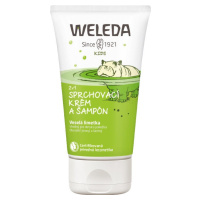 WELEDA 2 v 1 Sprchovací krém a šampón Veselá limetka 150 ml