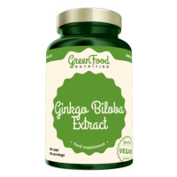 GREENFOOD NUTRITION Výťažok z ginkga biloba 60 kapsúl