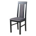 Sconto Jedálenská stolička NILA 2 NEW čierna/sivá
