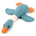 Reedog Plush Duck XXL, šustící plyšová hračka s pískátkem, 50 cm - světle modrá