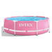 PINK Intex kruhový rámový bazén 2,44x0,76 m 28290NP