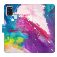 Flipové puzdro iSaprio - Abstract Paint 05 - Samsung Galaxy A21s