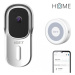 iGET HOME Doorbell DS1 White + Chime CHS1 White