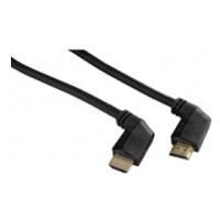 Hama 122116 HDMI kábel vidlica-vidlica, kolmé konektory, pozlátený, 3*, 3 m