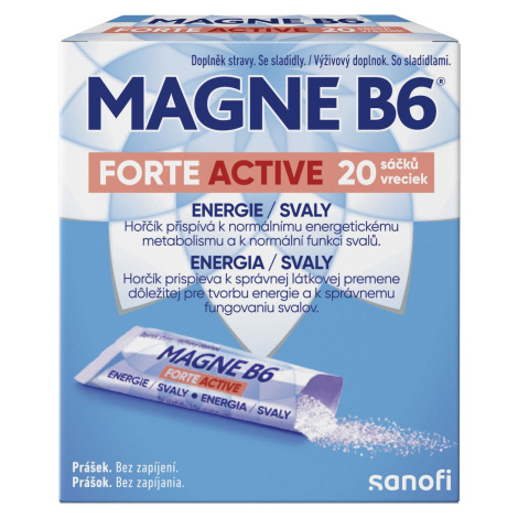 MAGNE B6 Forte Active 20 vrecúšok