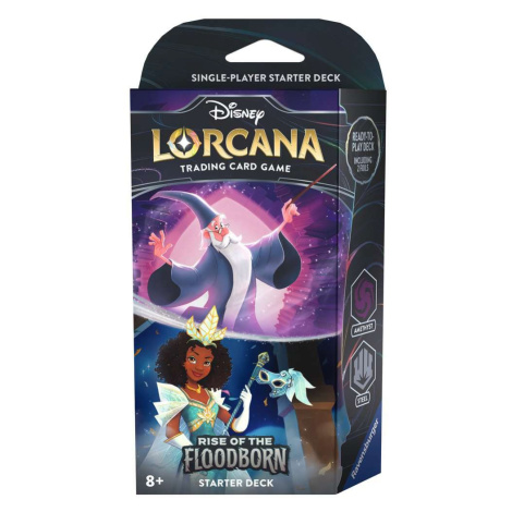 Ravensburger Disney Lorcana: Rise of the Floodborn - Starter Deck Amethyst & Steel