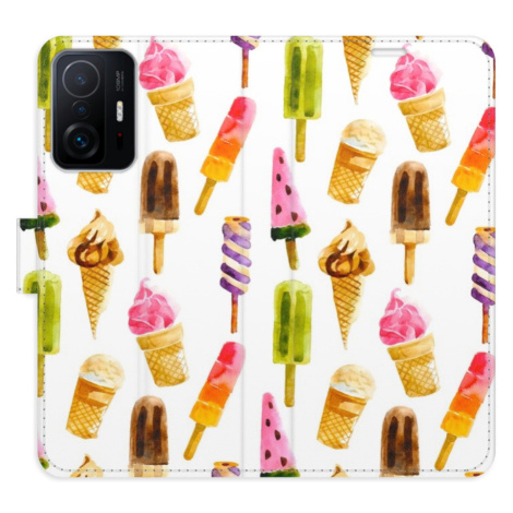Flipové puzdro iSaprio - Ice Cream Pattern - Xiaomi 11T / 11T Pro