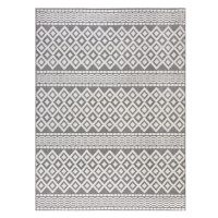 Sivý umývateľný koberec zo ženilky 160x240 cm Jhansi – Flair Rugs