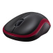 Logitech Wireless Mouse M185, red