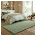 Zelený umývateľný koberec z recyklovaných vlákien 160x230 cm Fluffy – Flair Rugs