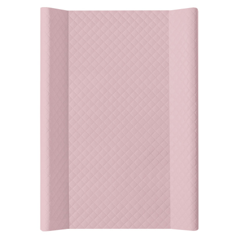 CEBA Podložka prebaľovacia 2-hranná s pevnou doskou (50x70) Comfort Caro Pink