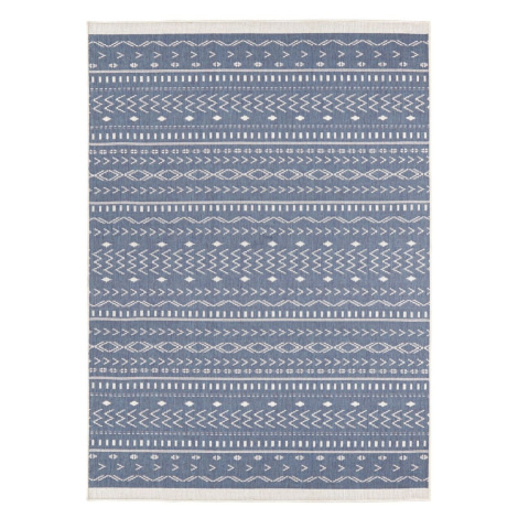 Kusový koberec Twin Supreme 103439 Kuba blue creme – na ven i na doma - 80x350 cm NORTHRUGS - Ha