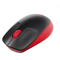 Logitech® M190 Full-size wireless mouse - Red